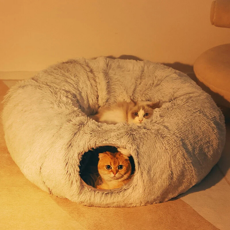 Cama Túnel para Gatos